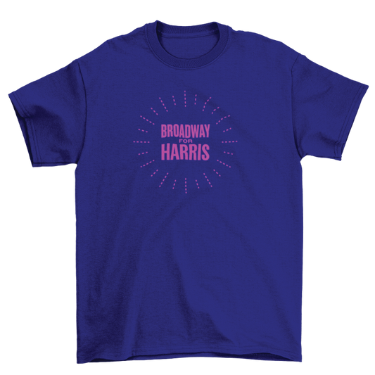 Broadway for Harris Logo Tee